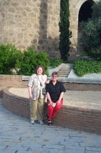 Nancy enjoyed seeing her sister again.