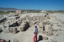 An explanation of the excavation of the Roman Temple.