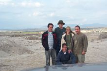 My fellow workers and I at the end of my last day.  What an opportunity!