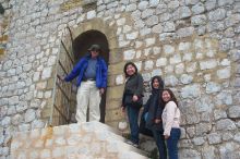 However there was a tower that had been restored.  