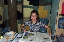 Marga and her mom and brother, Gerardo, made our daily newspaper purchase something we always looked forward to.