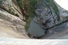 Back side of Dam by Quéntar, on the back road between Granada and Guadix.