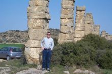 Tom and the acqueduct.