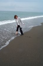 Carmensol achieved her goal of touching the Med.