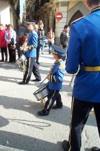 Young recruit of Semana Santa.