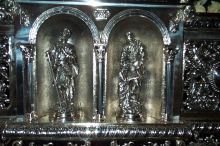 Details of the art on the passo.