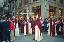 These processions take a long time as they seem to stand around and rest a lot.