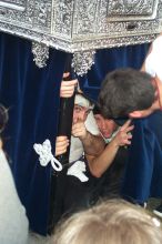 The faces that carry the floats.