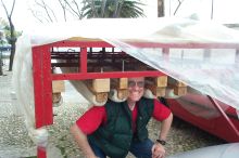 I am squatting in the second row.