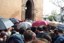 The reason the processions were cancelled.