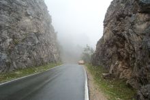 The weather was not quite spring like even though it was May.