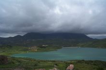 The opposite direction was a nice lake.