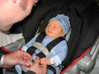 He has a ticket to ride!