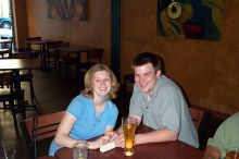 Craig and  Betsy.  History tells us they were thinking about a new house.  